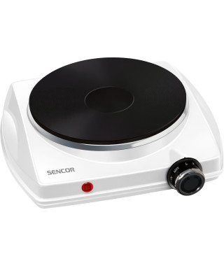 Plaque de cuisson électrique - SENCOR - SCP 1503WH-EUE4 - 1500 W - 1 foyer - Blanc