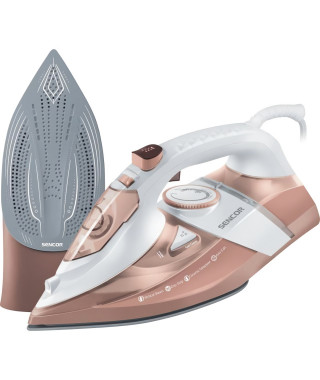 Fer a vapeur - SENCOR - SSI 8300RS - 3200 W - 350 ml - 45 g/min - Blanc / Rose