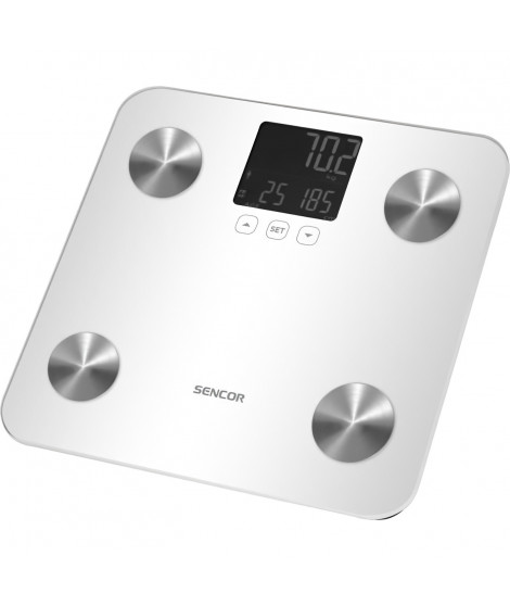 Balance pese-personne - SENCOR - SBS 6025WH - Ecran LCD - Blanc