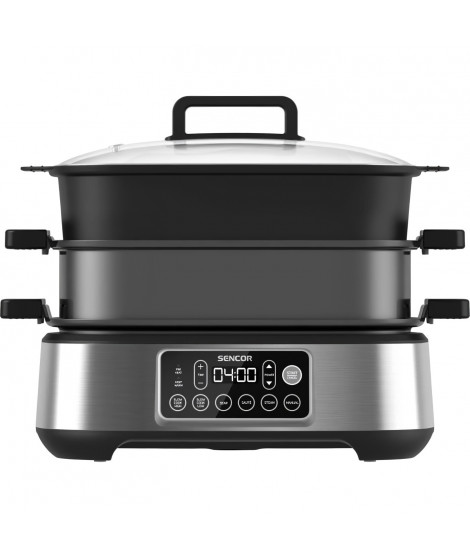Mijoteuse et grill multifonction - SENCOR - SPR 6300BK - 6 L - Noir