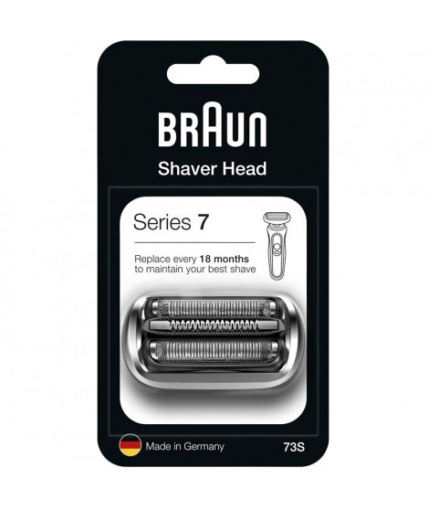 Accessoire rasage Braun TETE DE RASOIR 73S Argenté