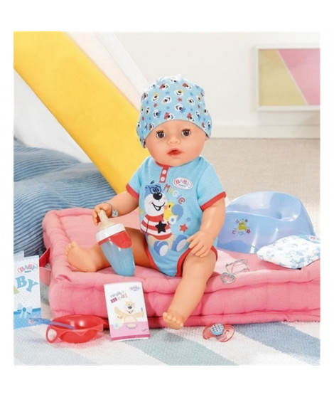 Poupée Baby Born Magic Boy 43cm - Zapf Creation - Yeux qui s'ouvrent et se ferment - Accessoires inclus