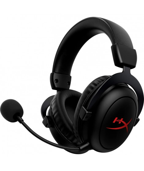 Casque Gamer Sans Fil - HYPERX Cloud Core - PC - Circum-aural - Réduction de bruit - Noir