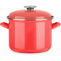 Traiteur - BAUMALU - Tous feux dont induction - Émail 22 x 16 cm - Coloris rouge