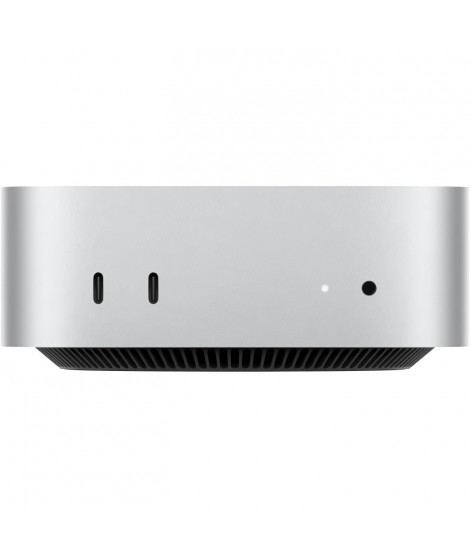Apple - Mac mini (2024) Puce Apple M4  - RAM 24Go - Stockage 512Go SSD - CPU 10 coeurs GPU 10 coeurs - Argent