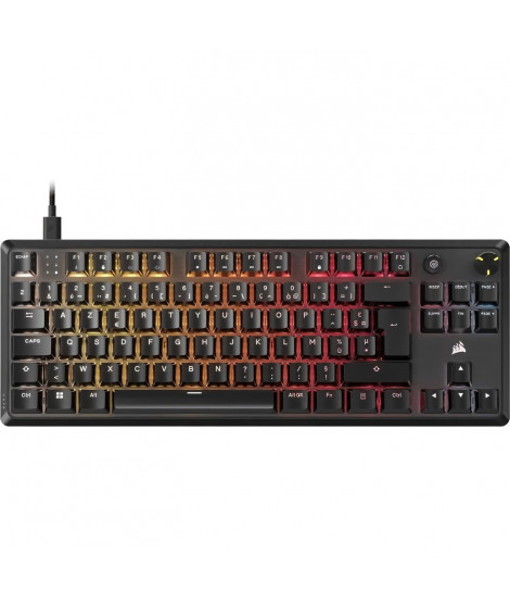 Clavier Gaming - CORSAIR - K70 Core TKL - RGB - Switchs MLX Red v2 - Filaire