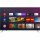 CONTINENTAL EDISON - TV LED UHD 4K - 55'' (139,7 cm) - Smart Android TV - Wifi Bluetooth - 4xHDMI - 3xUSB - Noir