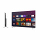 CONTINENTAL EDISON - TV LED UHD 4K - 55'' (139,7 cm) - Smart Android TV - Wifi Bluetooth - 4xHDMI - 3xUSB - Noir