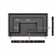 CONTINENTAL EDISON - TV LED UHD 4K - 55'' (139,7 cm) - Smart Android TV - Wifi Bluetooth - 4xHDMI - 3xUSB - Noir