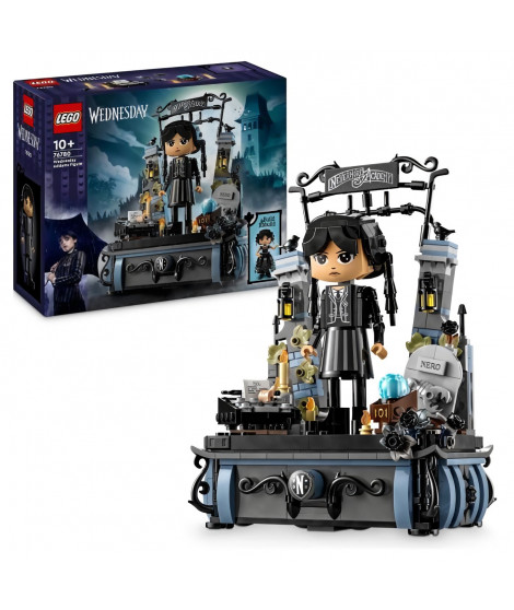 LEGO Mercredi 76780 Figurine de Mercredi Addams - Jeu de construction collector