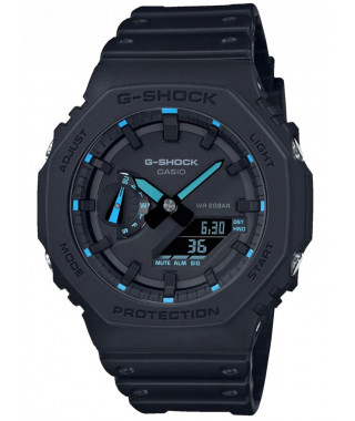 Montre - CASIO - G-Shock - Noir et Bleu résiné