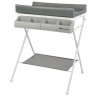 BEBECONFORT Baltic Table a langer et baignoire 2en 1, Pliable, De la naissance a 12 mois (11kg), Gray Mist