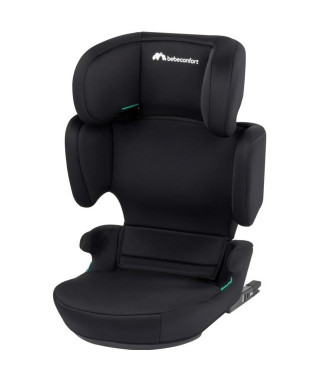 BEBECONFORT Siege auto ROAD FIX i-Size, groupe 2/3, Isofix, pliable, rehausseur, 3,5 ans a 10/12 ans, 100-150cm, 15-36kg, Black