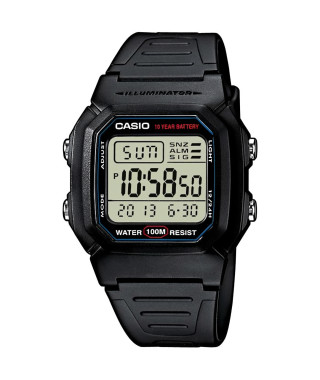 CASIO Montre Quartz Chronographe W800H1AVES Homme