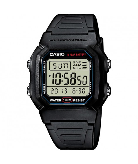 CASIO Montre Quartz Chronographe W800H1AVES Homme