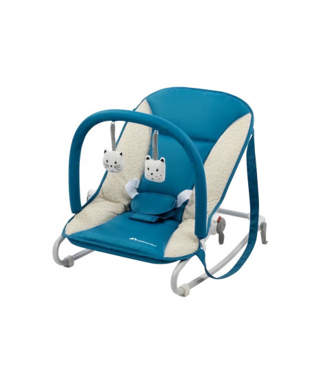 BEBECONFORT Starlight Transat bébé, inclinable, De la naissance a 9 mois (9kg), Happy Day