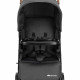 BEBECONFORT MISTY, Poussette compacte,  confortable, grand panier, des la naissance jusqu'a 4 ans,0 a 22 kg, Mineral Graphite