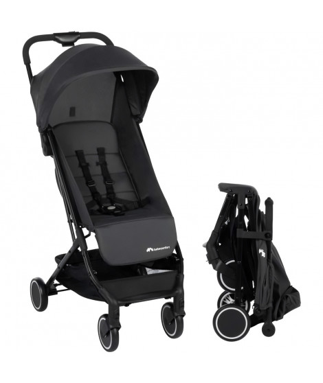 BEBECONFORT SOKO Poussette canne ultra compacte, légere, des la naissance, jusqu'a 15 kg (3-4 ans environ), Mineral graphite
