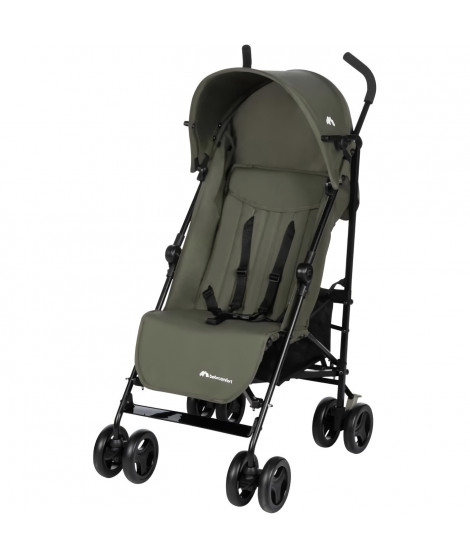 BEBECONFORT RAINBOW Poussette Canne 2eme âge, légere, pliage facile, multipositions, 6 mois a 4 ans, jusqu'a 22 kg Mineral Green