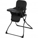 BEBECONFORT LILY Chaise haute bébé, ultra compacte et légere, confort optimal, de 6 mois a 3 ans, jusqu'a 15 kg, Tinted graphite