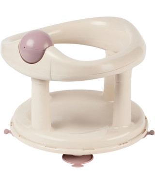 BEBECONFORT Anneau de bain pivotant, siege de bain, de 6 mois a 12 ans, Beige