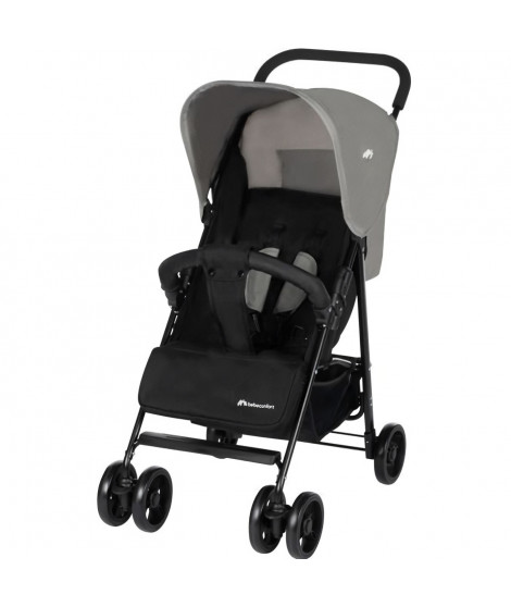 BEBECONFORT FOGGY Poussette canne compacte, légere , des la naissance, jusqu'a 15 kg, position allongée, Tinted Gray