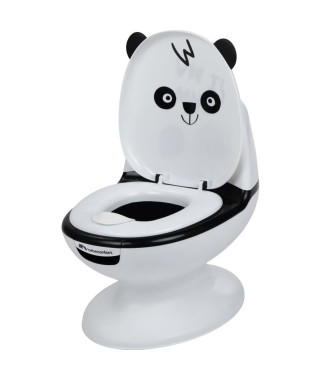 BEBECONFORT Mini toilette Panda, Pot avec bruit de chasse d'eau