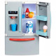 Little Tikes - Mon 1er frigo - Jeu d'imitation - Distributeur de glaçons réaliste - Lumieres et bruits réalistes - Nourriture…
