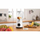 Blender VitaPower - BOSCH - MMB6141W - 1200 W - 30000 trs/min - 2 vitesses + turbo - Bol 2 L - 4 lames amovibles - Blanc