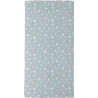 Matelas nomade Over the sea - 120 x 60 x 4 cm - Bleu - TINEO