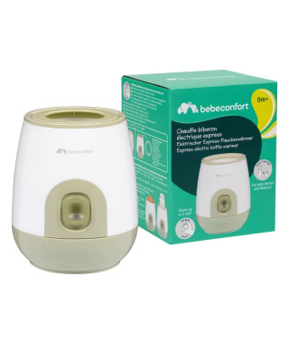 BEBECONFORT Chauffe biberon express Automatique, rapide, 2 min de chauffe, pratique, adaptable sur différents biberons