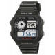 Montre - CASIO - AE-1200WH-1AVEF - Chronographe - Alarme - Résistante a l'eau 10 Bar