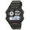 Montre - CASIO - AE-1200WH-1AVEF - Chronographe - Alarme - Résistante a l'eau 10 Bar