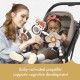 TINY LOVE ARCHE D'ACTIVITE POUSSETTE, des la naissance, clip ajustable sur différents support, poussette-nacelle,ROCK