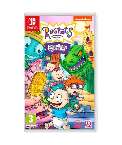 Les Razmoket Rugrats Adventures in Gameland - Jeu Nintendo Switch