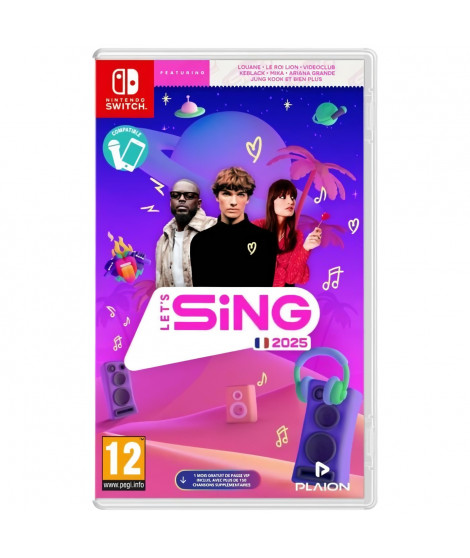 Let's Sing 2025 - Jeu Nintendo Switch