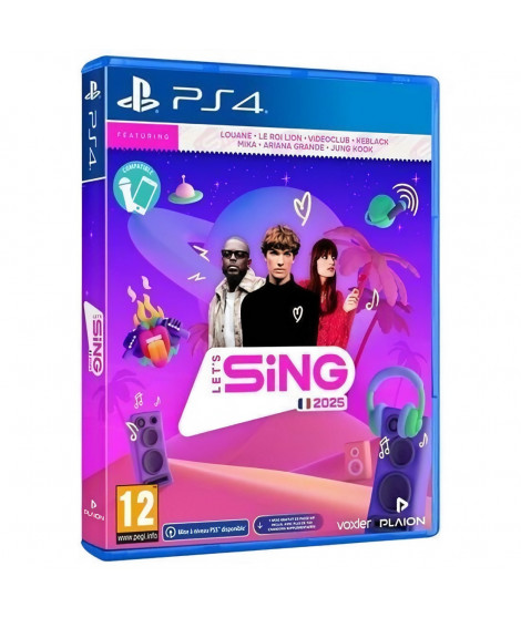 Let's Sing 2025 - Jeu PS4