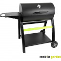 Barbecue au charbon de bois - COOK'IN GARDEN - TONINO 70 - Noir