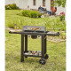 Barbecue au charbon de bois - COOK'IN GARDEN - EASY 60 - Noir