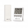 Thermometre digital intérieur/extérieur - SCS SENTINEL - HCN0062 DigiThermo indoor/outdoor - Portée : 60 m - 433 MHz - Blanc