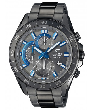 CASIO - Montre en acier inoxydable - EDIFICE - Gris