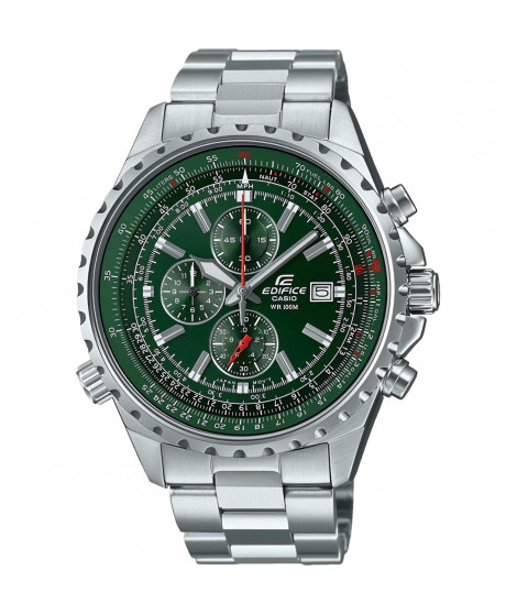 CASIO - Montre en acier inoxydable - EDIFICE - Gris