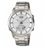 CASIO Montre solaire radio pilotée - Lineage Wave Ceptor - Blanc - Titane