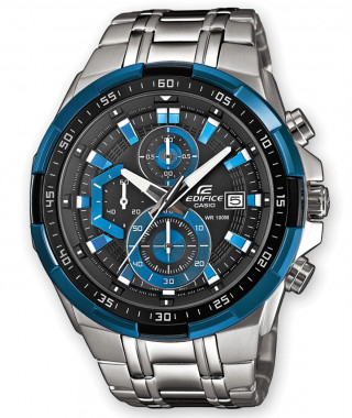 CASIO - Montre en acier inoxydable - EDIFICE - Gris