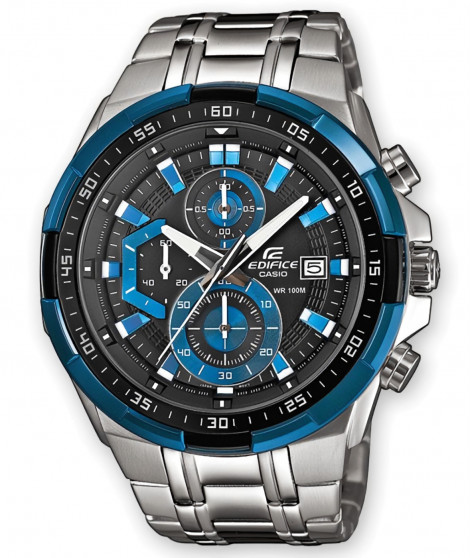 CASIO - Montre en acier inoxydable - EDIFICE - Gris