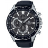 CASIO - Montre en cuir véritable - EDIFICE - Noir