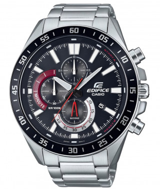 CASIO - Montre en acier inoxydable - EDIFICE - Gris