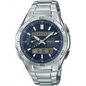 CASIO - Montre en acier inoxydable - WAVECEPTOR - Gris