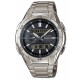 CASIO - Montre en titane - WAVECEPTOR - gris