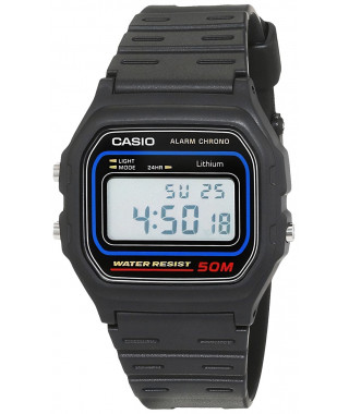 CASIO Montre Chronographe W-59-1VQES  Femme
